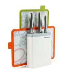 Набор разделочных досок Gochu Naturnic 2 шт (с подставкой для ножей)