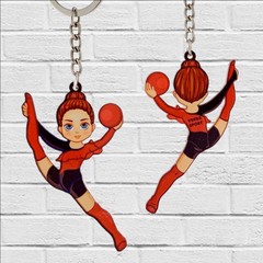 Брелок  гимнастка с мячом (VERBA SPORT)