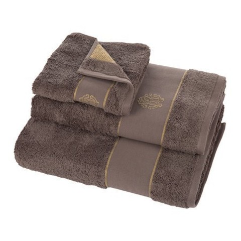 Набор полотенец 2шт Roberto Cavalli Gold New 833 caffe