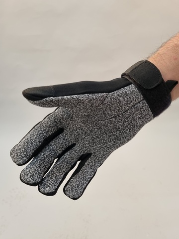 Тактические перчатки Hawk Kevlar - черный