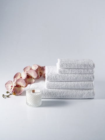 Набор полотенец 5шт Claire Batiste Atelier Ile белый