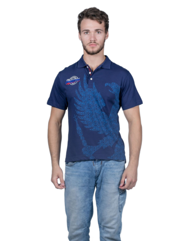 Рубашка-поло мужская Cottonfeels, голубой 629494