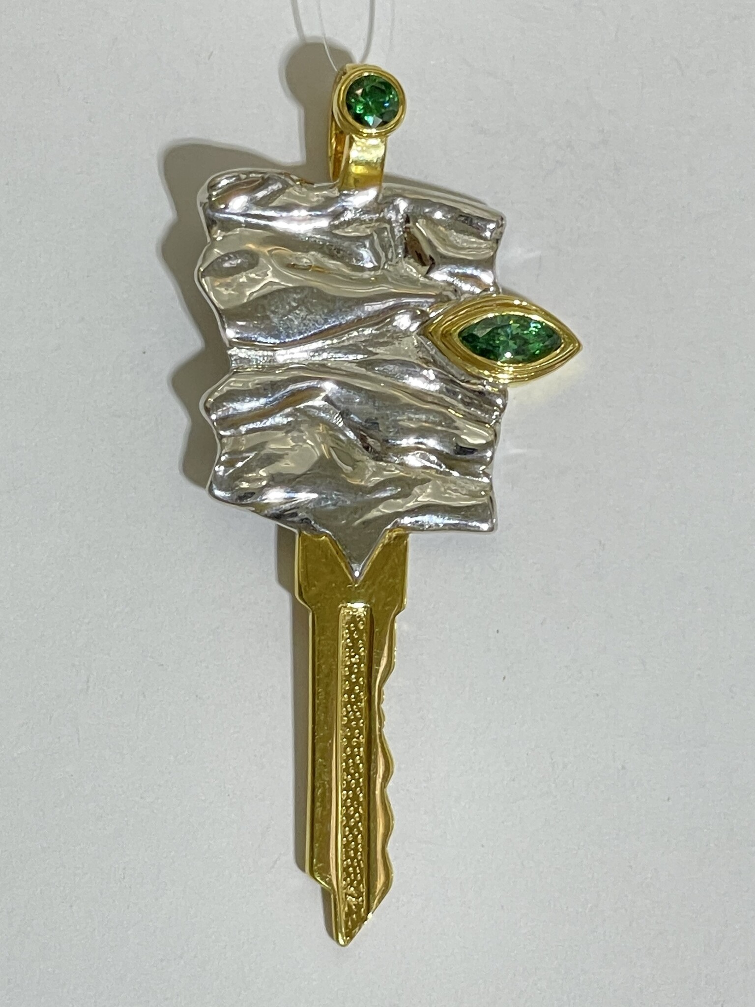 Ключ (кулон из серебра)