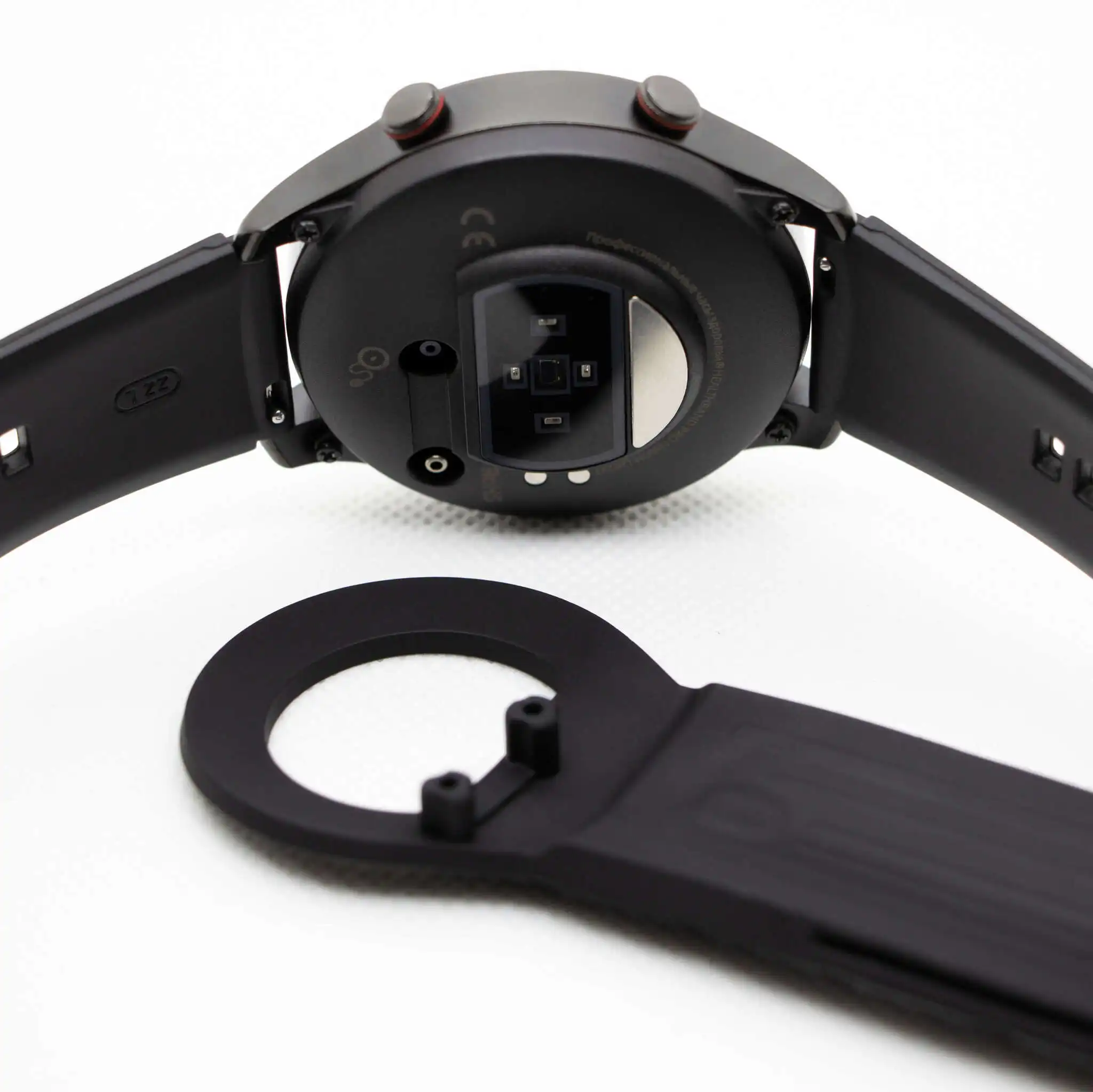 Часы с тонометром и точным измерением давления Health Watch Pro №80M, чёрный