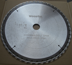 Пила дисковая Ø300 х 30 х 3,2/2,2 Z48 WZ WoodTec