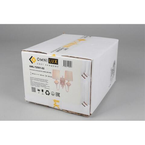 Настенный светильник Omnilux Monsano OML-72501-02