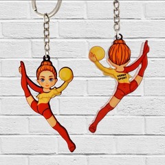 Брелок  гимнастка с мячом (VERBA SPORT)