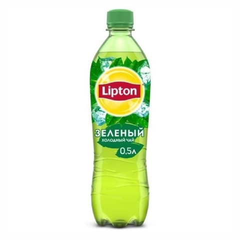 Чай холодный LIPTON Ice tea зеленый 0,5 л КАЗАХСТАН