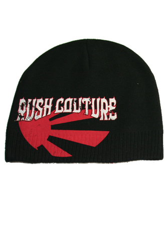 Rush Couture | Шапка мужская ORIGINAL WARRIOR SAMURAI BEANIE Red RC224 сзади