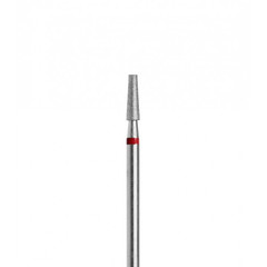 Фреза алмазная Конус усеченный, 21 мм, красная