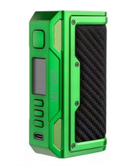 Боксмод Lost Vape Thelema Quest 200W Mod - Emerald Green Carbon Fiber