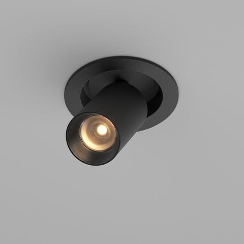 Встраиваемый светильник Maytoni Focus led C071CL-7W2.7K-B