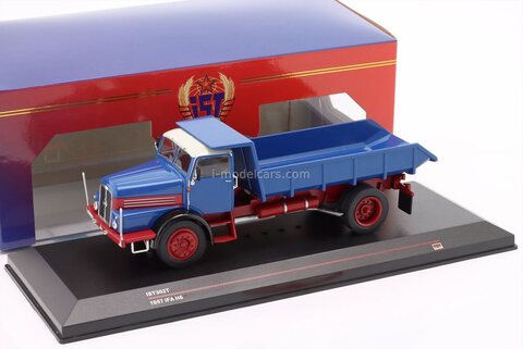 IFA H6 Kipper 1957 blue-red Ixo IST Models 1:43