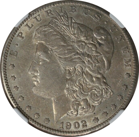 1 доллар США Morgan 1902 г S