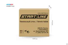 Стол теннисный Start Line Hobby EVO Синий