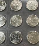 2012 Россия 25 рублей Талисманы , Сочи 2014 монеты в блистерах поштучно UNC
