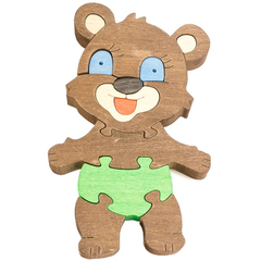 Развивающая игрушка"Мишка 2"с красками