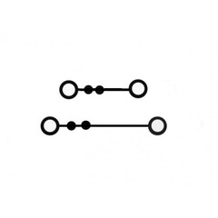 пружинная Push-IN /0,2-1,5mm2/15A/800V/ 2-х уровневая