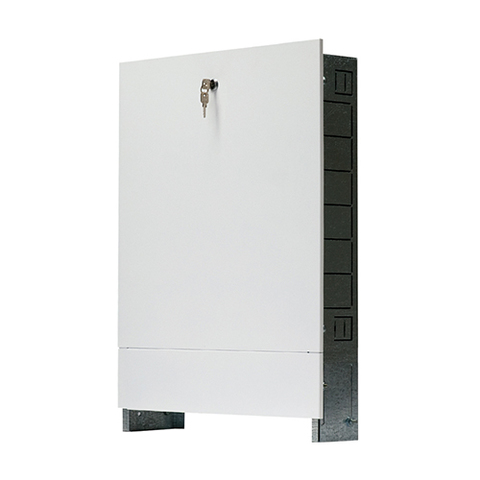 Шкаф распределительный внутренний STOUT - 760x496x195 мм (регулируемый, с накладной дверцей)