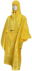 Дождевик-пончо BTrace Rain Compact желтый