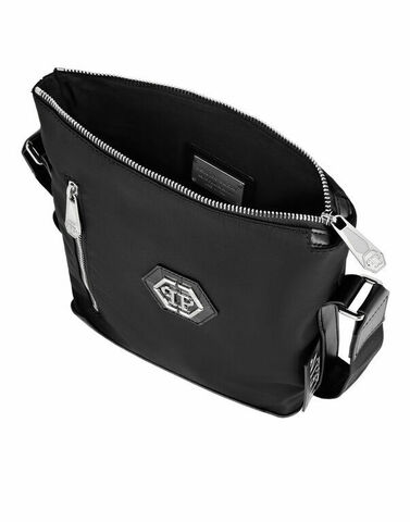 Сумка Philipp Plein NYLON CROSS BODY HEXAGON