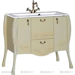 Aquanet 182566 Компл.1 - Тумба Виктория 90 цв.олива (182566) фото