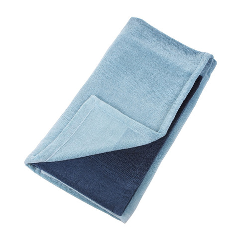 Полотенце пляжное 100х180 Hamam Shade голубое