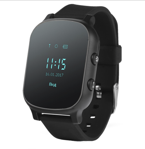 Часы GPS Smart Baby Watch T58 (GW700) Black Чёрные