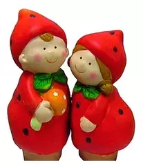 GREEN APPLE Ороситель декоративный Клубничка 6*6*15.5 GKS53-07