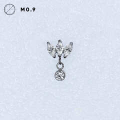 Pendant 3K Marquise v.2 Crystal