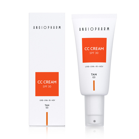 ANGIOPHARM CC-КРЕМ SPF 30, 30 Мл | 03 Tan