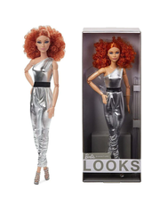 Кукла Барби Barbie Looks Рыжая с вьющимися волосами