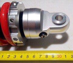 Амортизатор 280 мм для Yamaha XJ6 S/N Diversion 2009-2015 / Красный