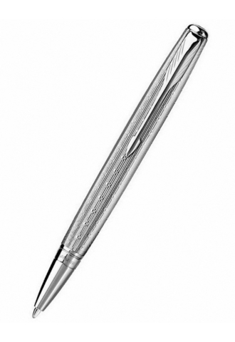 Ручка шариковая Parker Sonnet Mono K332 Silver CT (S0808390)