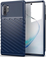 Чехол для Samsung Galaxy Note 10+ цвет Blue (синий), серия Onyx от Caseport
