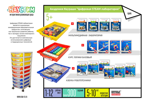 Академия Наураши "Цифровая STEАM-лаборатория"