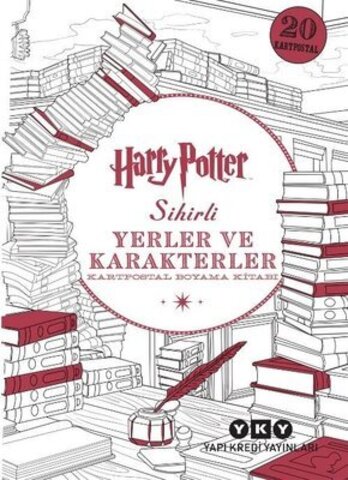 Harry Potter Sihirli Yerler ve Karakterler - Kartpostal Boyama Kitabı
KİTABI 4.BASKl