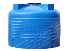 Емкость цилиндрическая Пластерра PT VLS 1000 л. вертикальный (1240x1240x1000см;синий) - арт.560116