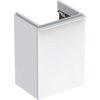 Geberit Smyle Square 500.350.00.1 Шкафчик для раковины, с одной дверцей, белый / Высокоглянцевое покрытие