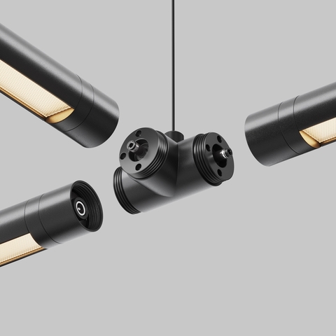 Комплектующие для систем освещения с токоведущими элементами Maytoni Accessories for system shelf CA015TC-B