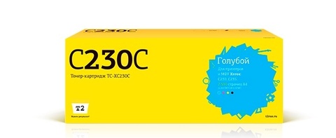 Картридж T2 TC-XC230C для Xerox C230/C235 (2500 стр.) голубой, с чипом 006R04396