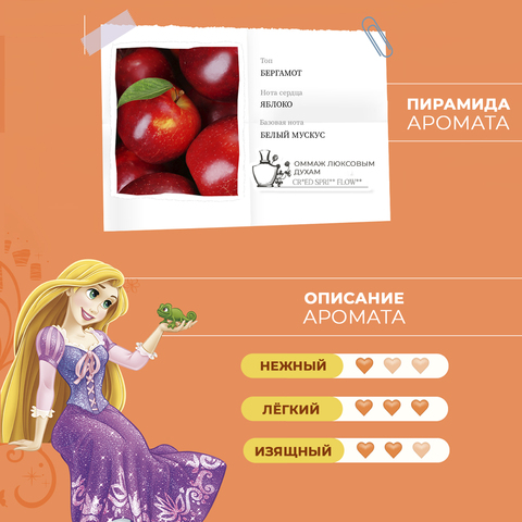 ПАРФЮМИРОВАННЫЙ ЛОСЬОН ДЛЯ ТЕЛА JMELLA IN FRANCE DISNEY SPRING APPLE BODY LOTION, 500 МЛ