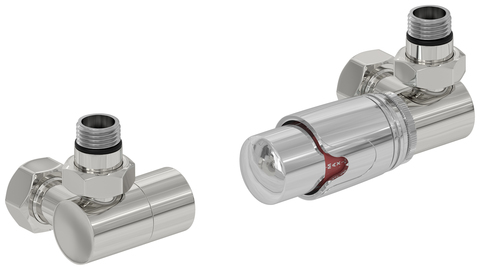 Сунержа 00-1422-0001 Терморегулятор автоматический 3D правый G 1/2" НР х G 3/4" НГ / набор (Без покрытия)