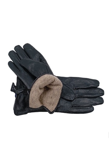 Перчатки мужские натуральная кожа (подкладка трикотаж-шерсть)