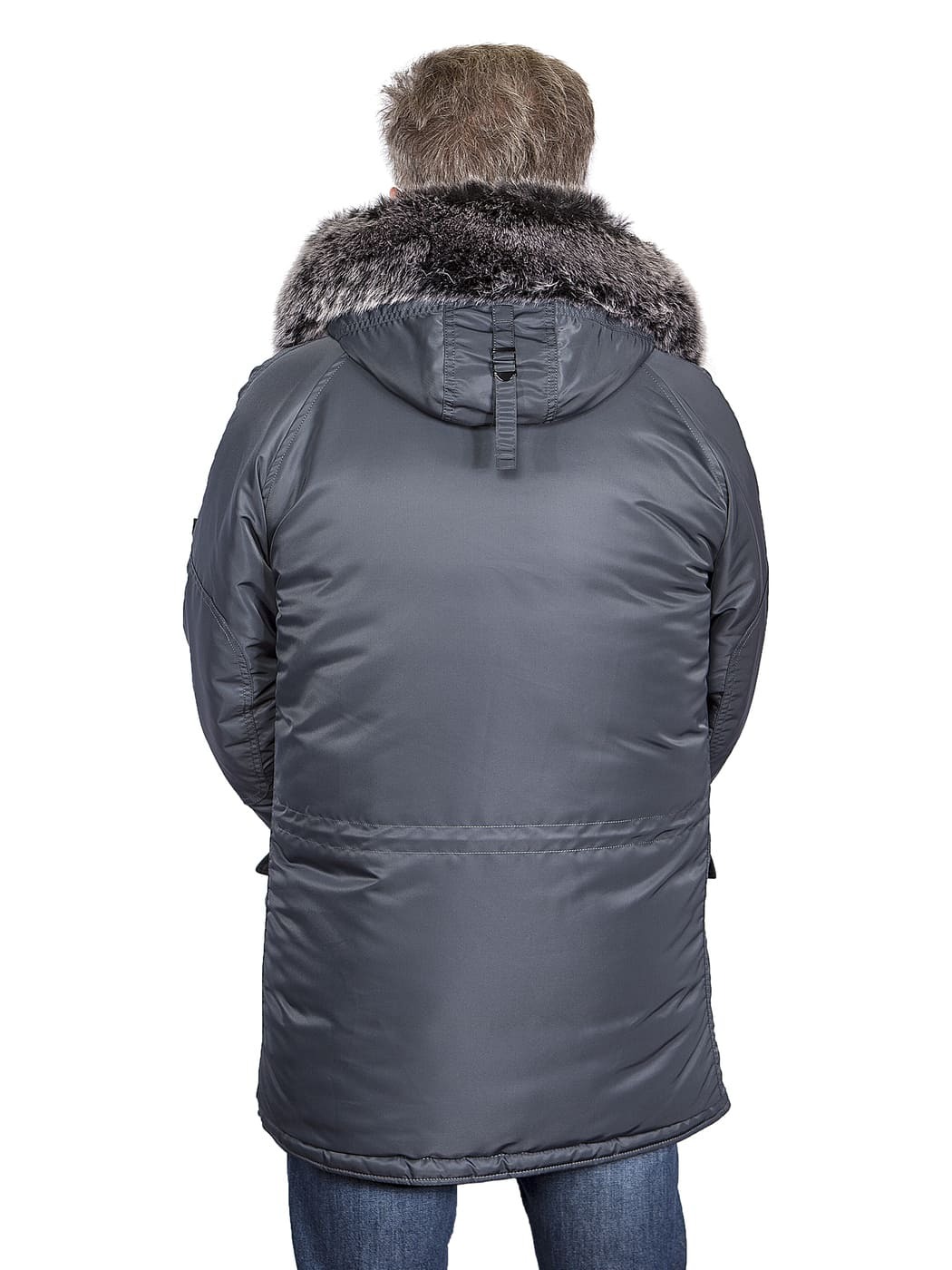 Куртка Аляска N-3B Husky II Nord Storm 2021 (стальной синий - steel blue)