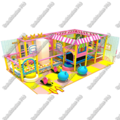 Детский игровой лабиринт "Желтый каламбур" HAS-LP40-01