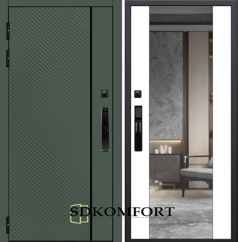 Белый матовый