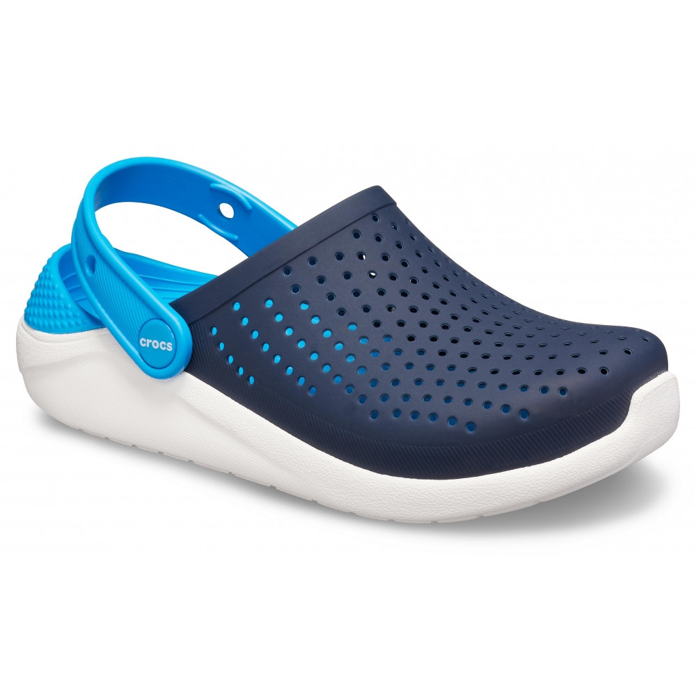 Kids navy crocs sale