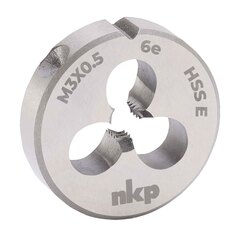 Плашка М 3,0х0,5 DINEN22568 HSSE 6e 20х5мм NKP 289030N