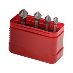 Набор зенковок 90° 6,3-12мм 3z HSS 4шт Bucovice(CzTool) 741801